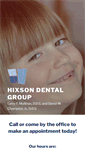 Mobile Screenshot of hixsondentalgroup.com
