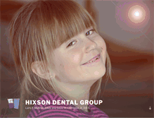 Tablet Screenshot of hixsondentalgroup.com